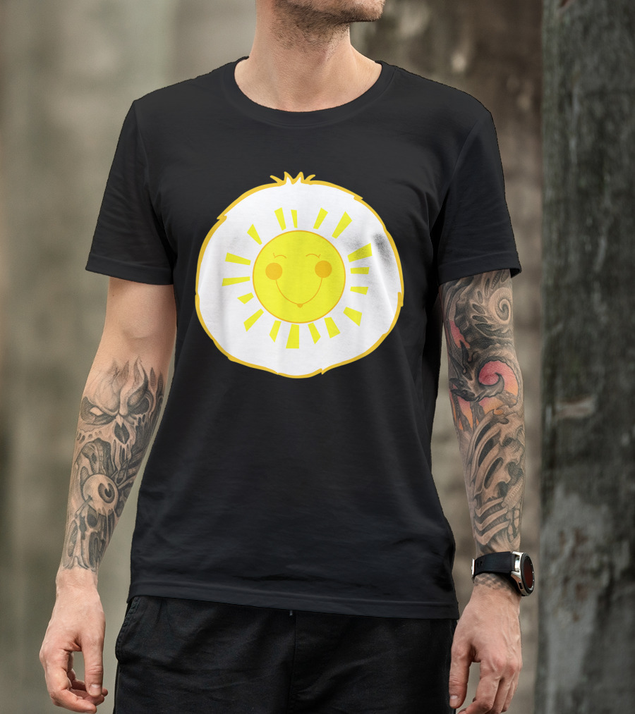 Bear Costume Funny Fun Shine Sun Face T-Shirt