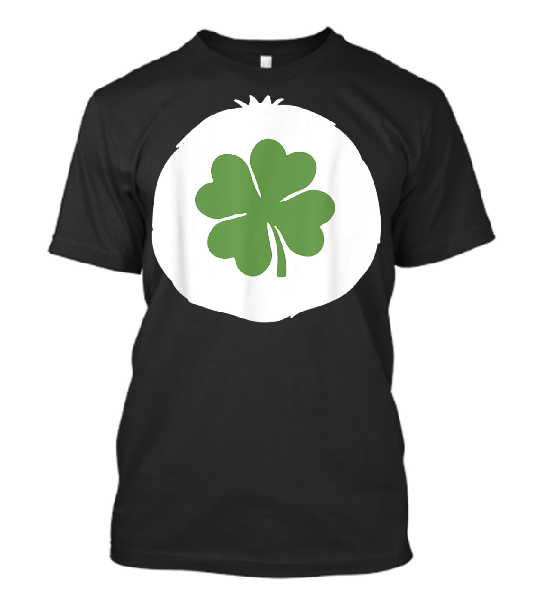 Bear Costume Funny Good Luck Clover Bear T-Shirt