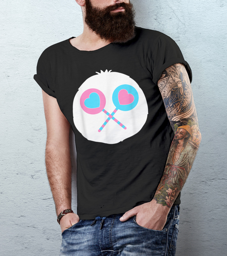 Bear Costume Funny Share For Bear Lollipop Heart T-Shirt