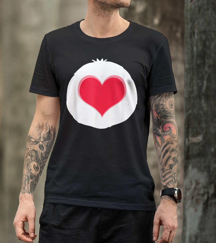 Tenderheart Bear Costume Funny Red Heart T-Shirt