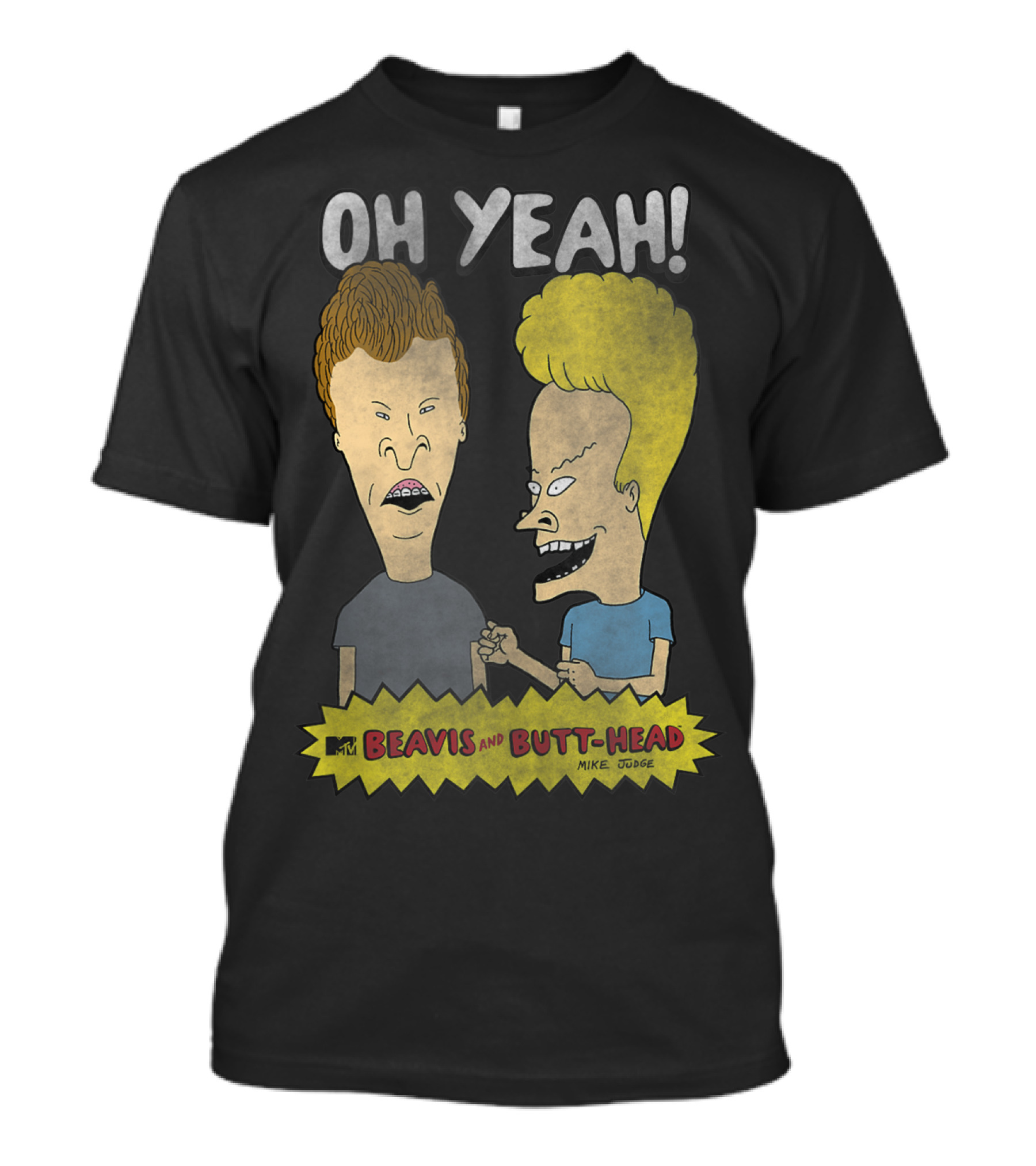 Oh Yeah Beavis And Butt-Head Mike Judge Head Shots T-Shirt