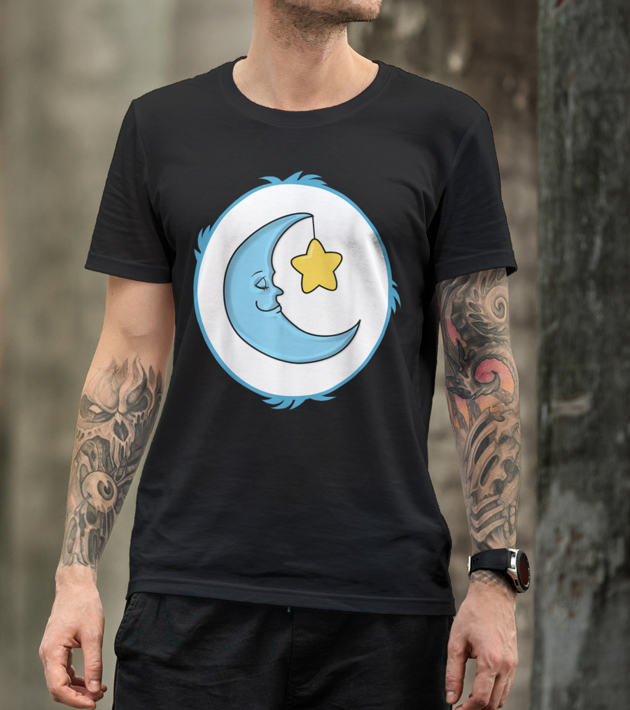 Bedtime Halloween Bear Costume Moon And Star T-Shirt