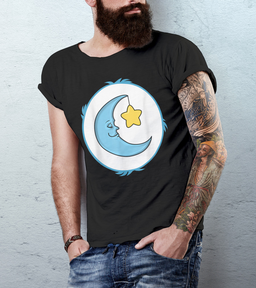 Bedtime Halloween Bear Costume Moon And Star T-Shirt