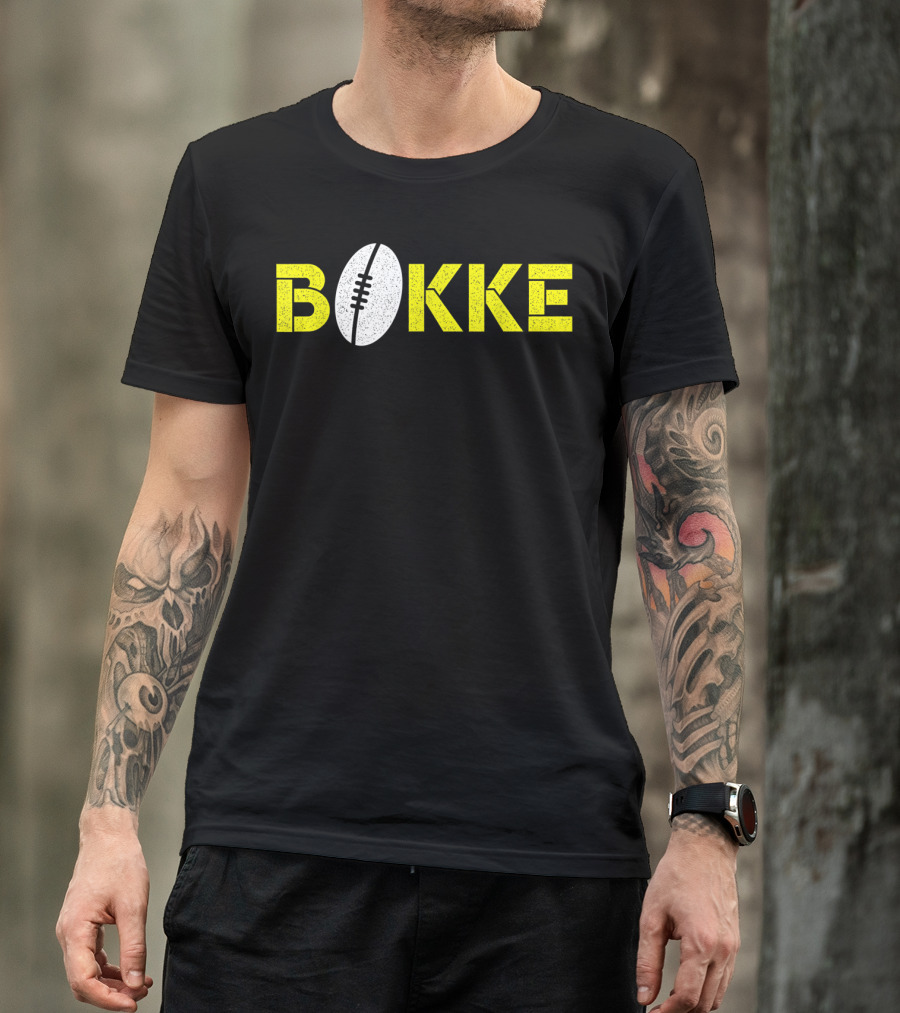 Bokke South Africa Rugby Fan Rugby Ball T-Shirt