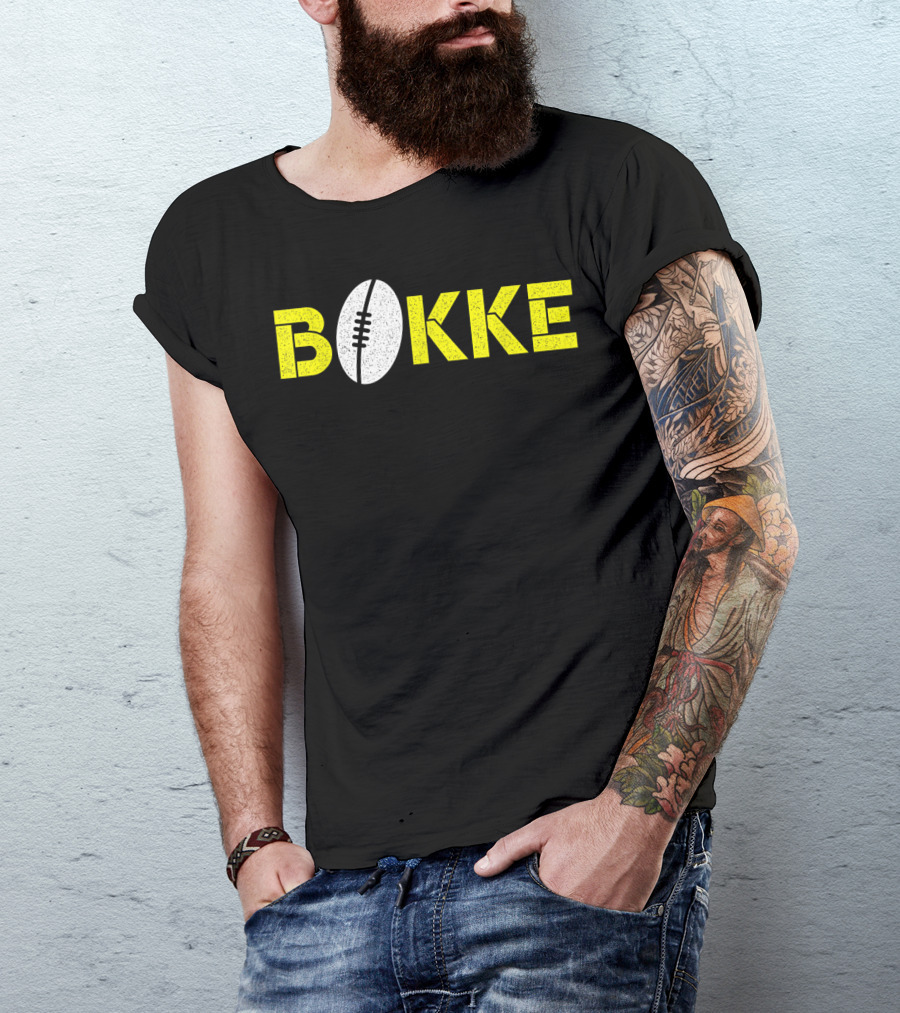 Bokke South Africa Rugby Fan Rugby Ball T-Shirt
