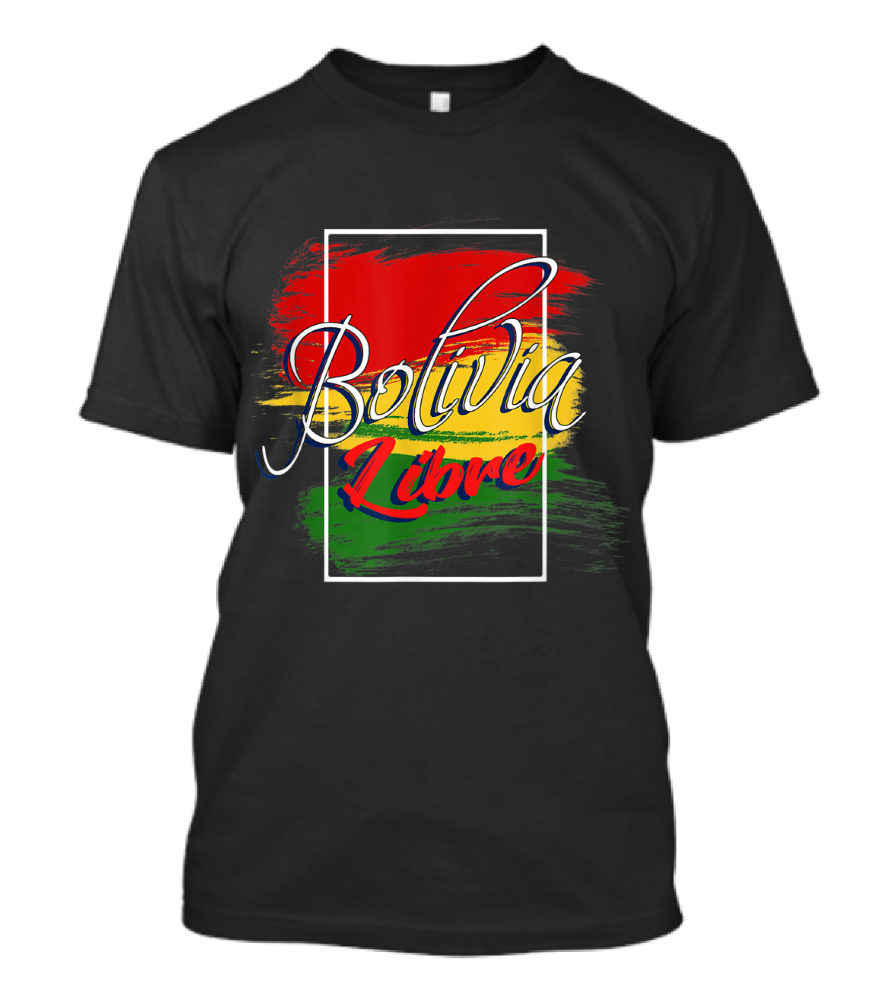 Bolivia Libre Free Bolivian Flag T-Shirt