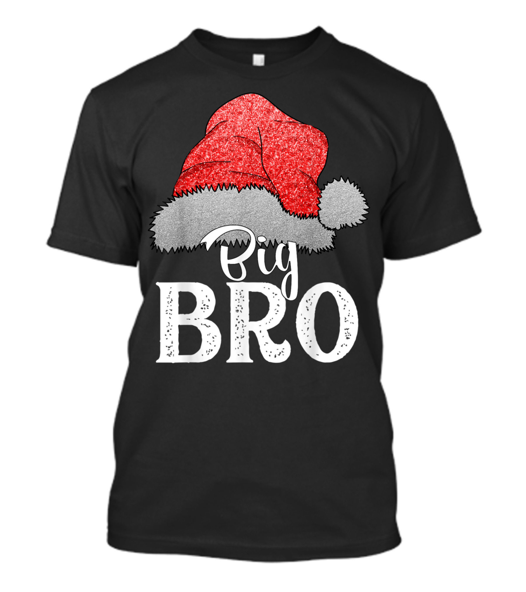 Big Bro Santa Hat T-Shirt