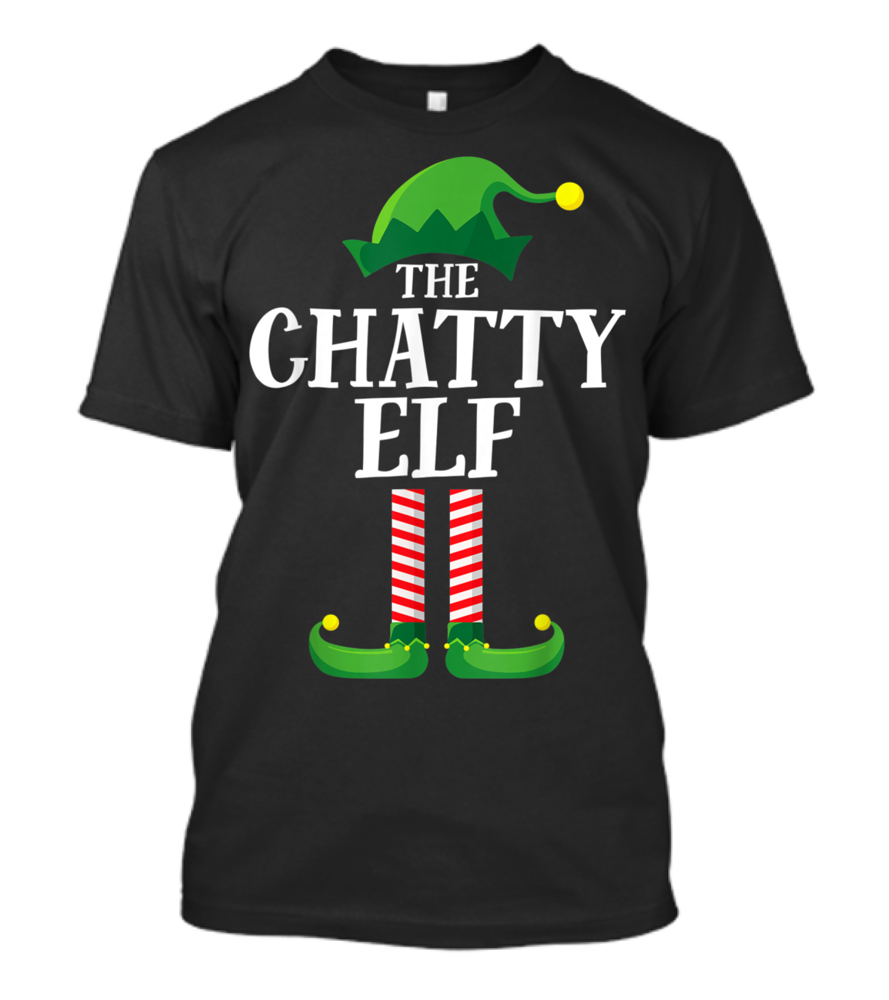 The Chatty Elf Matching Family Group T-Shirt