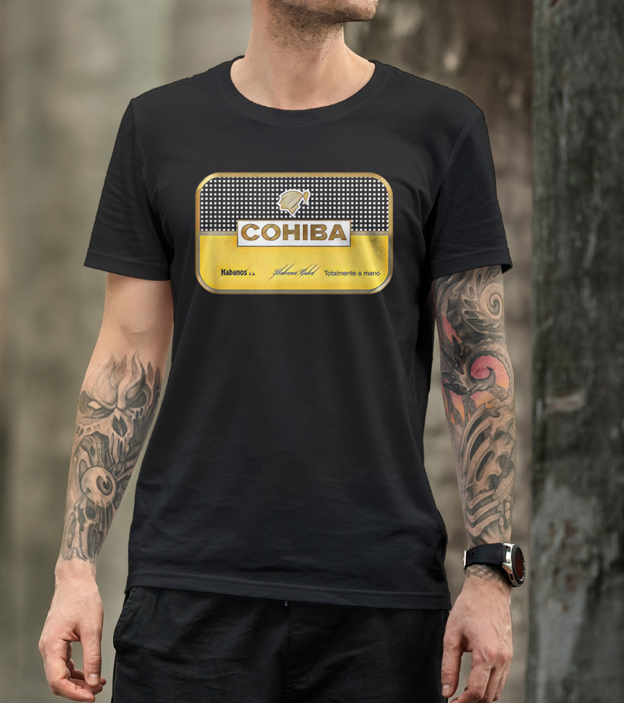 Cohiba Habanos Cuban Cigar Totalmente A Mano T-Shirt