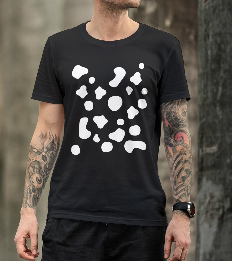 Dalmatian Dog Halloween Group Couple Spot T-Shirt