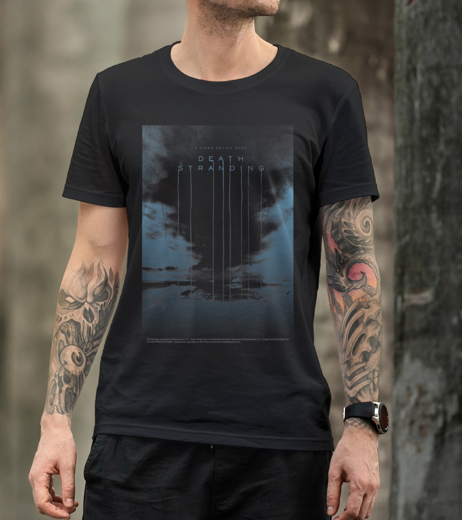 Death Stranding A Hideo Kojima Game Blue Sky T-Shirt