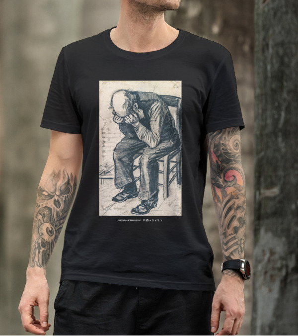 Aesthetic Van Gogh Nathan Kawanishi Streetwear Fashion T-Shirt