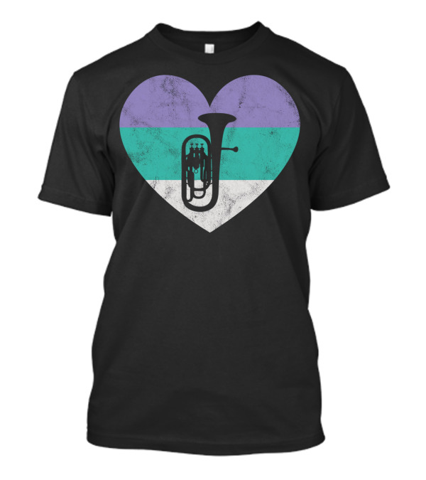Pride Heart Baritone Ns Girls T-Shirt