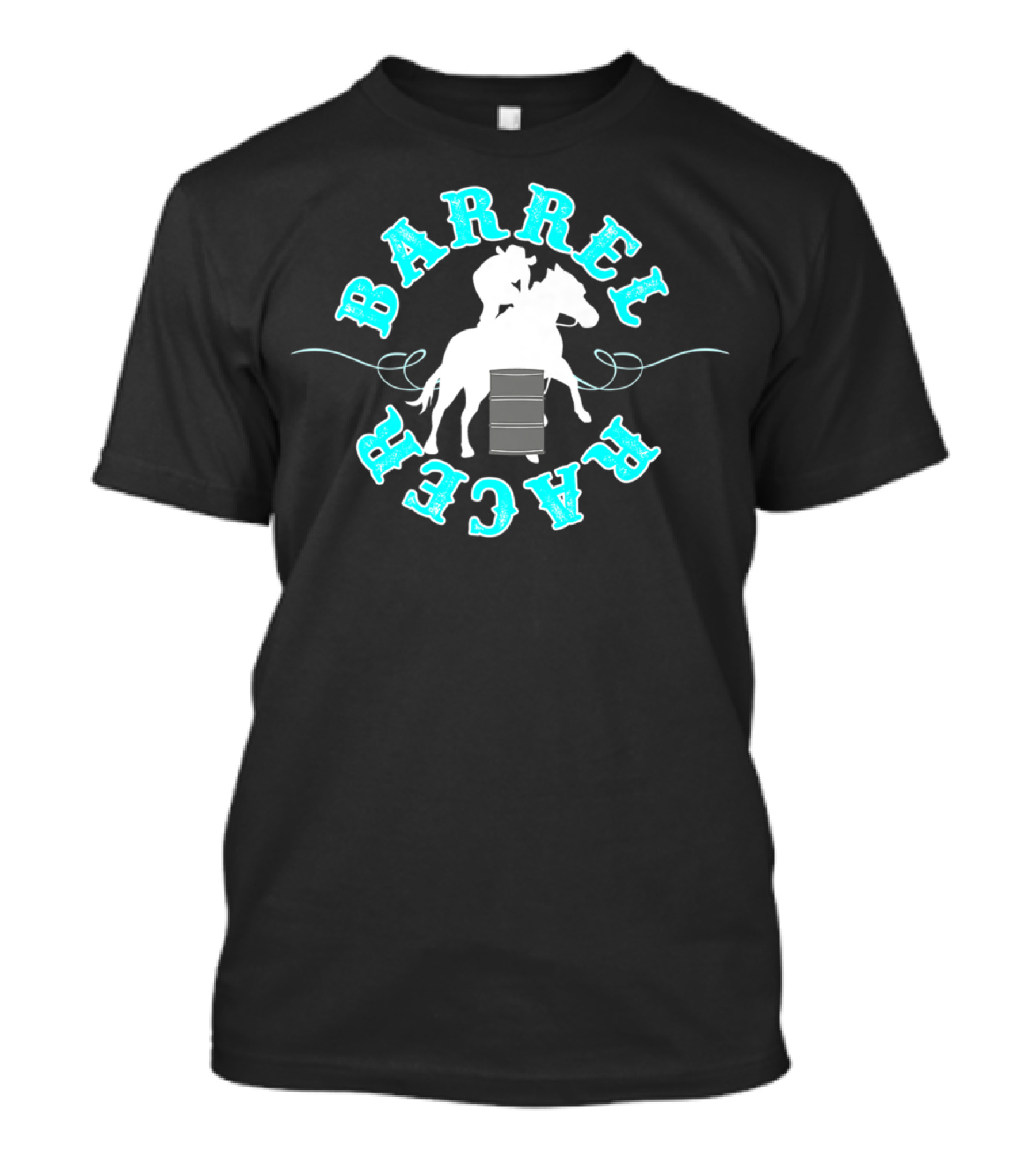 Barrel Racer Cowgirl Rodeo Event Horse Riding T-Shirt