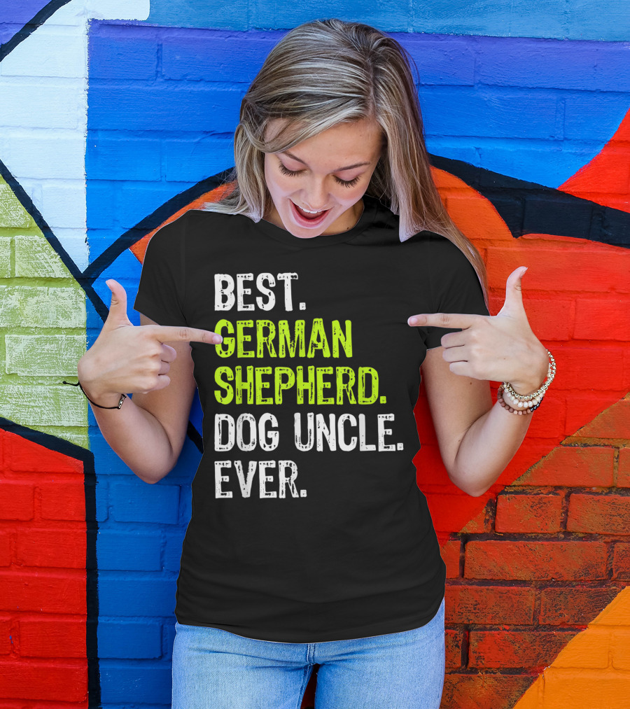 Best German Shepherd Dog Uncle Ever T-Shirt