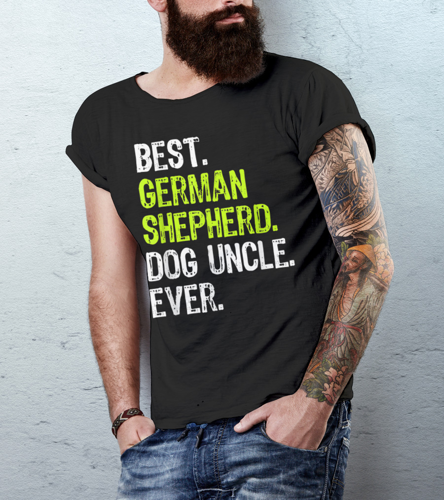 Best German Shepherd Dog Uncle Ever T-Shirt