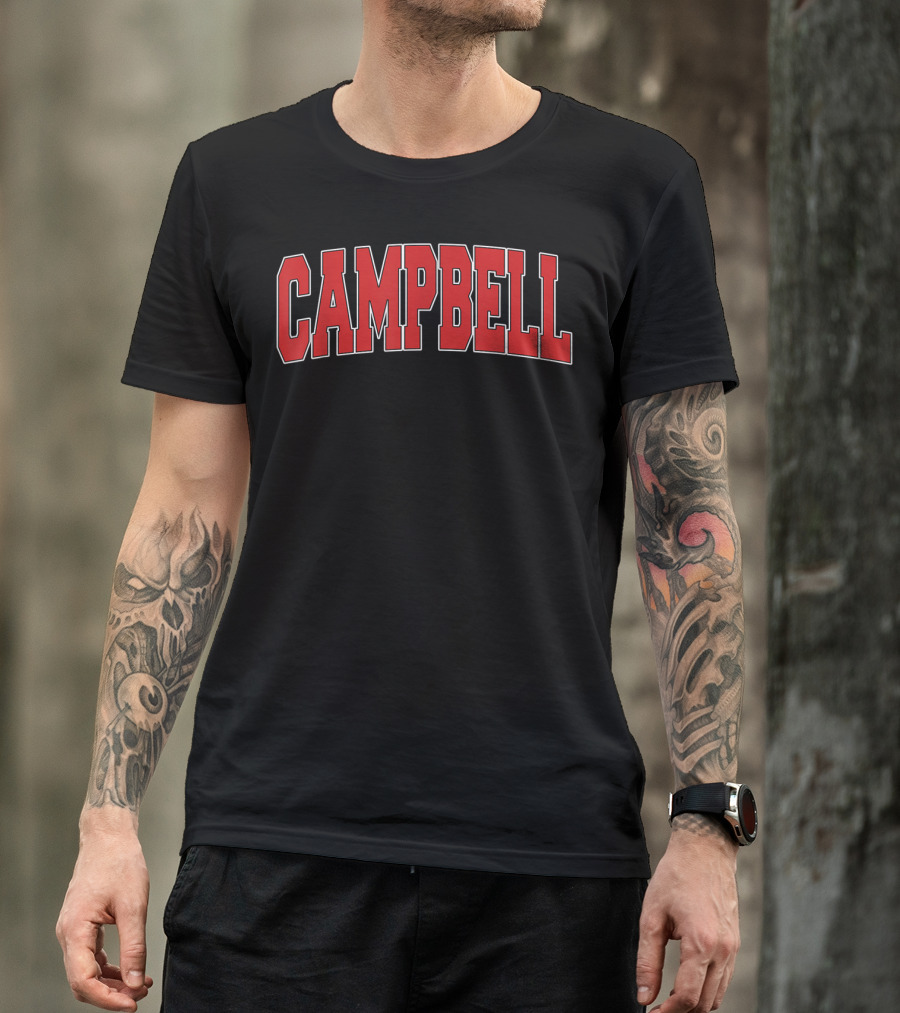 Campbell Ohio Varsity Style USA Athletic T-Shirt