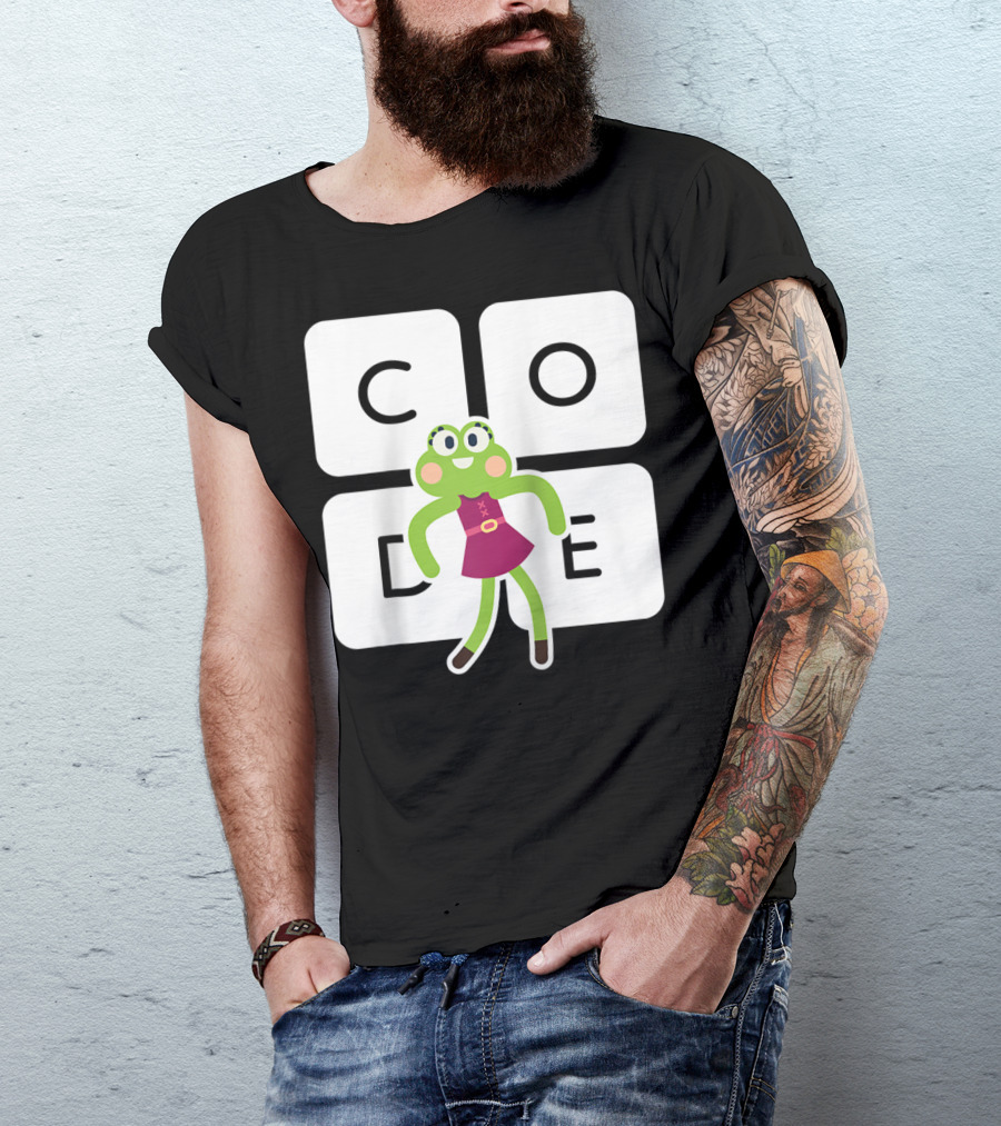 Code Dance Party Frog T-Shirt