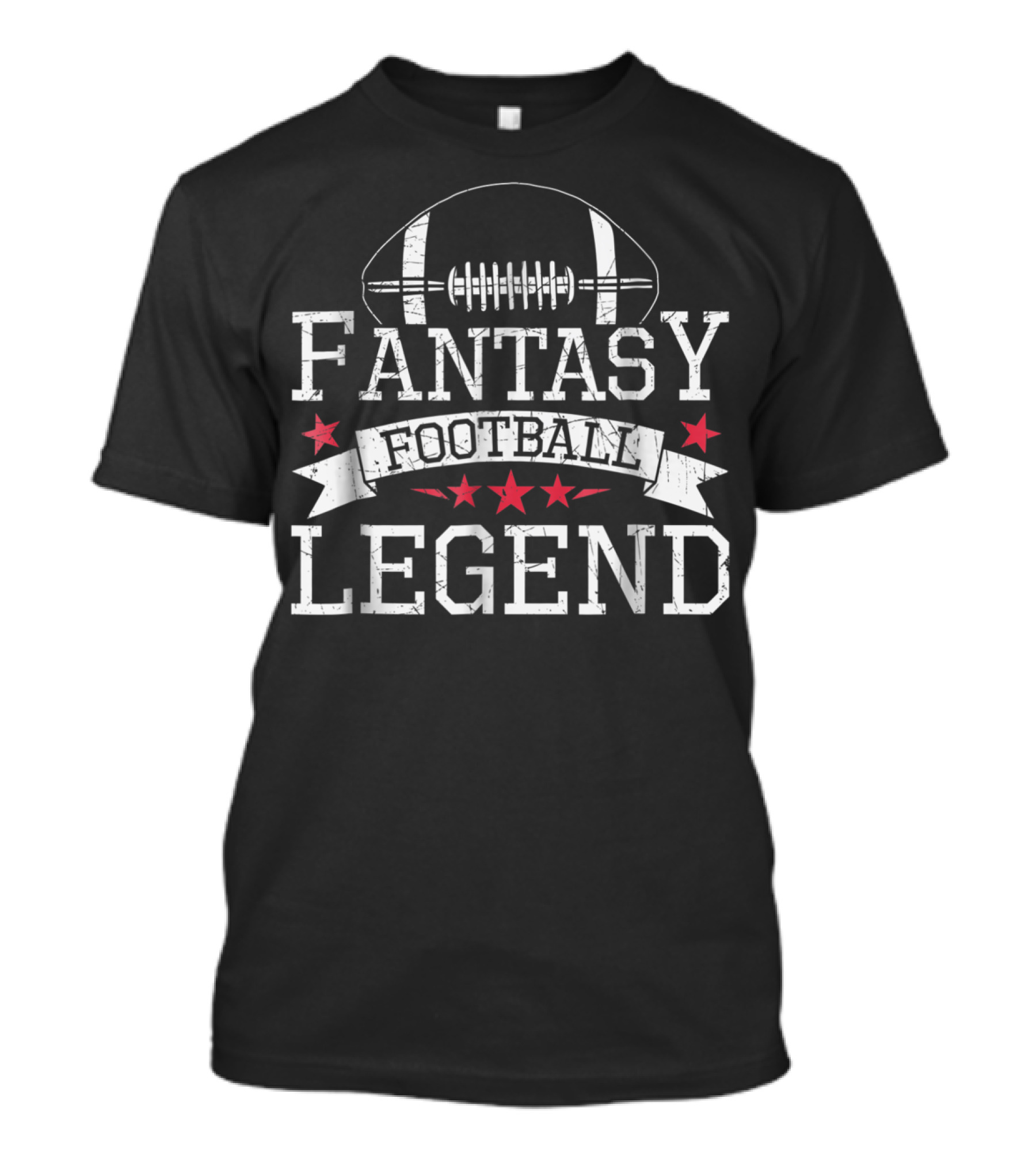 Fantasy Football Legend Star Banner Football T-Shirt