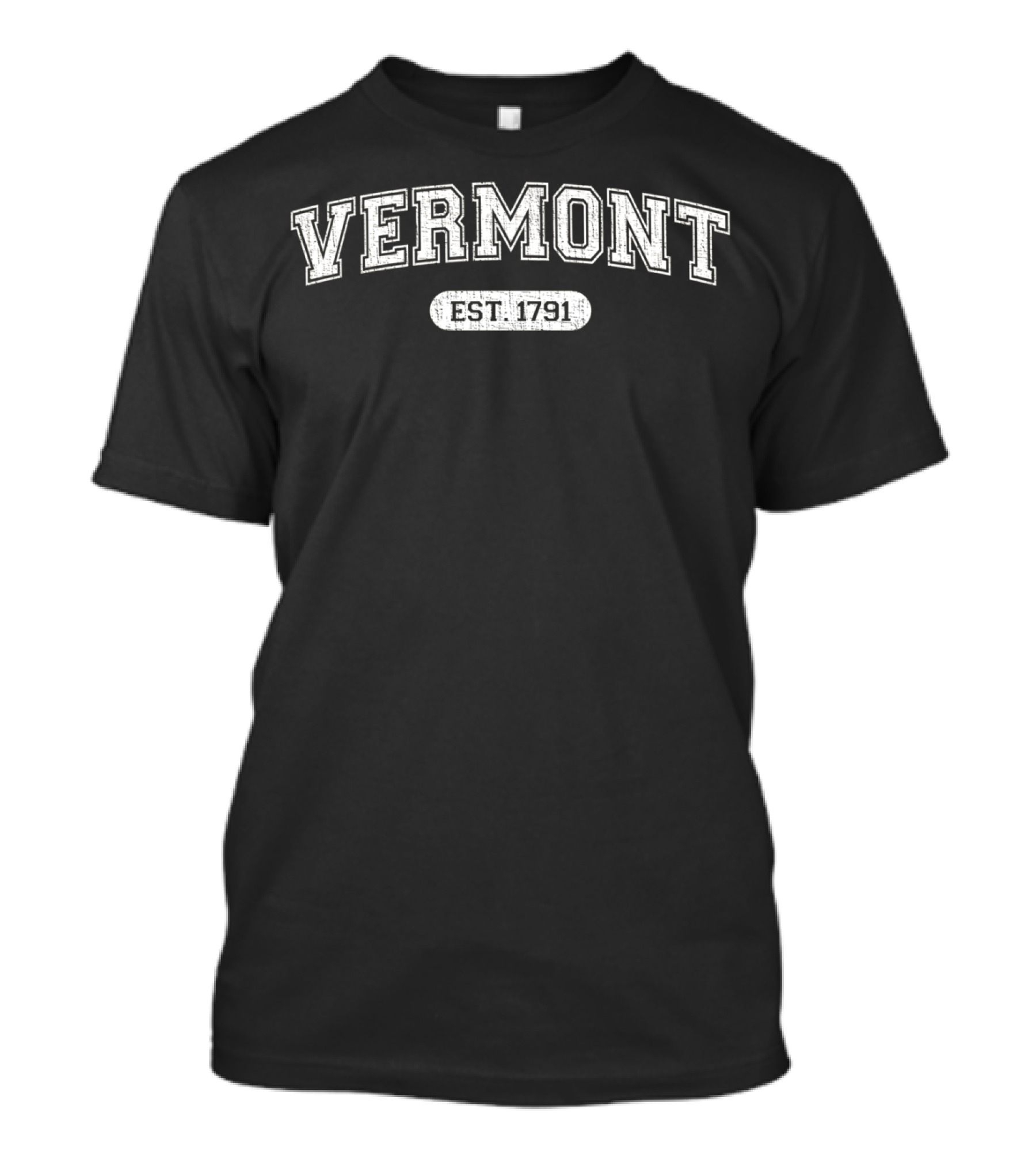 Vermont Est. 1791 Classic Collegestyle T-Shirt