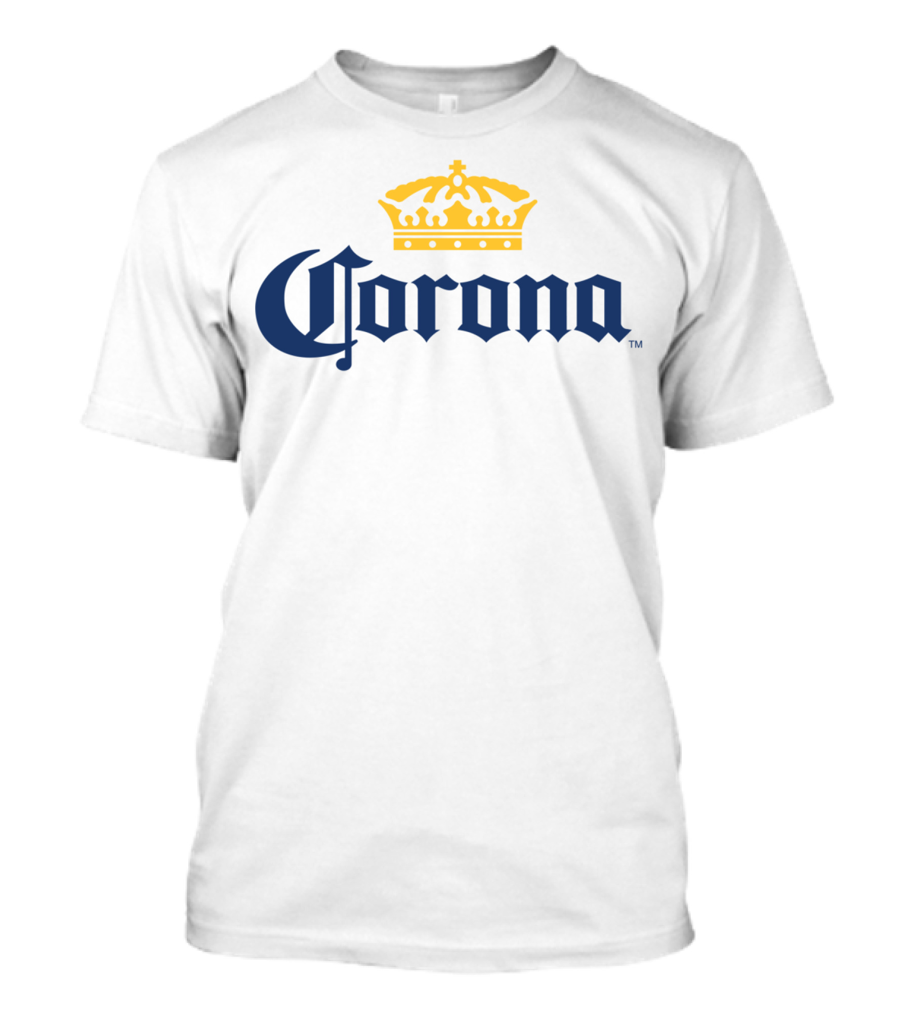 Corona Beer Logo With Golden Crown T-Shirt