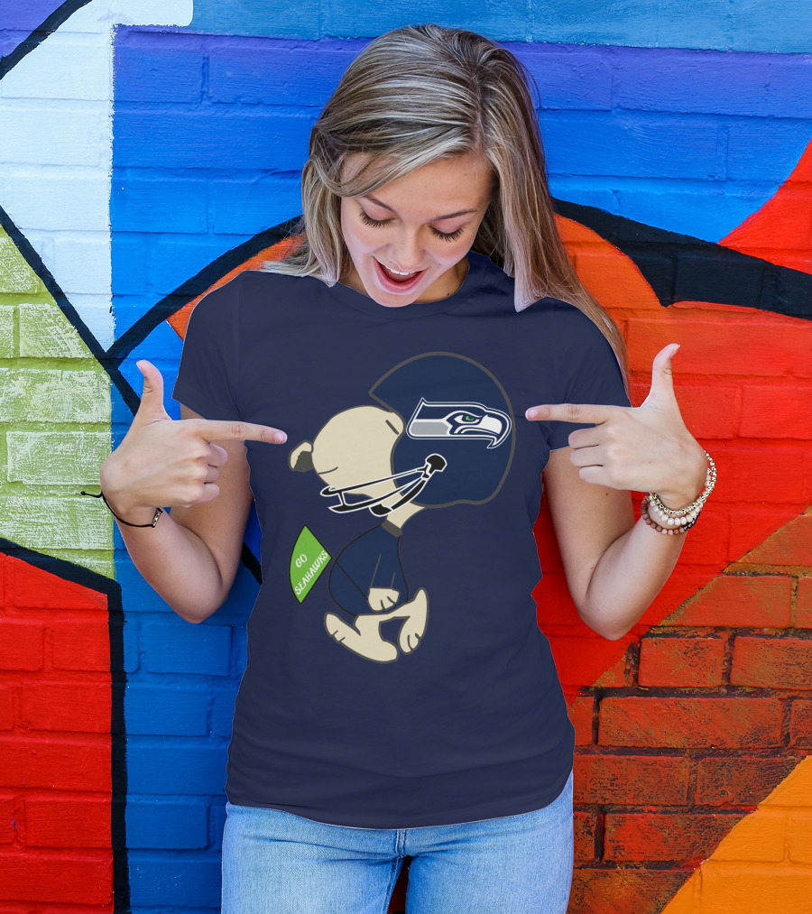 Seattle Seahawks Go Seahawks T-Shirt