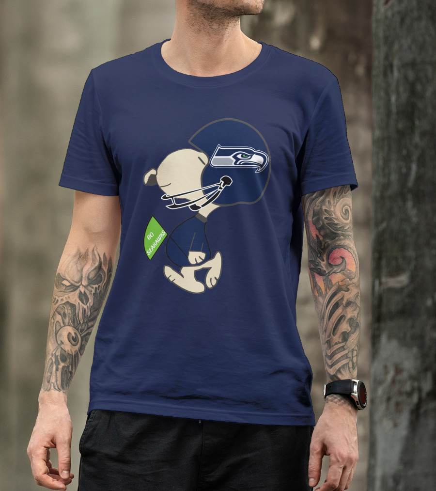Seattle Seahawks Go Seahawks T-Shirt