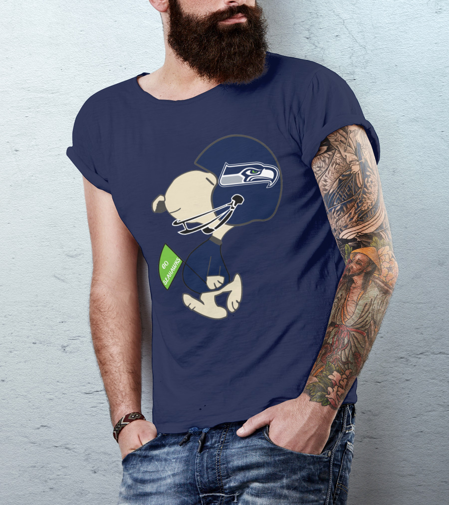 Seattle Seahawks Go Seahawks T-Shirt