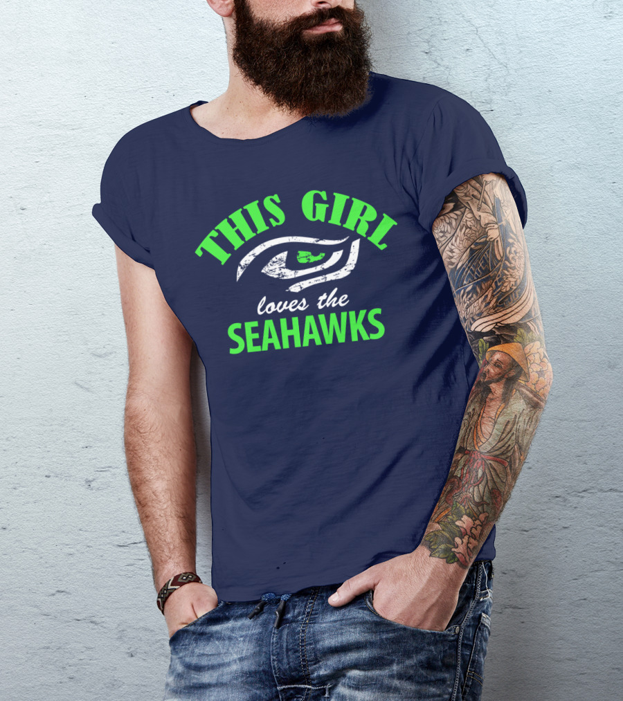 This Girl Loves The Seattle Seahawks T-Shirt