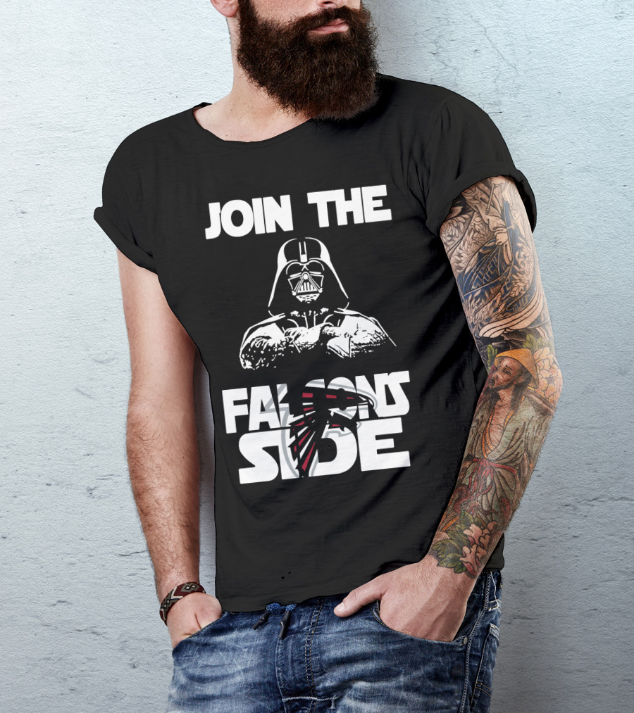 Join The Falcons Side Atlanta Falcons T-Shirt