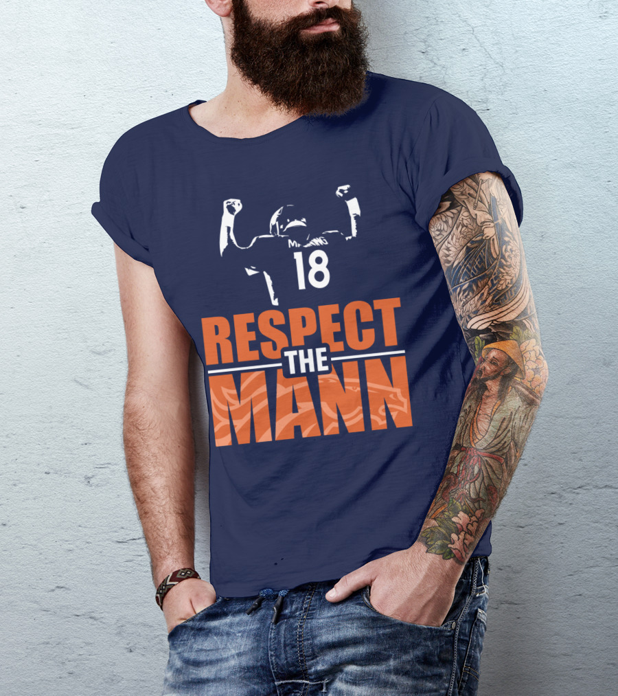 Manning Respect The Mann 18 Denver Broncos T-Shirt