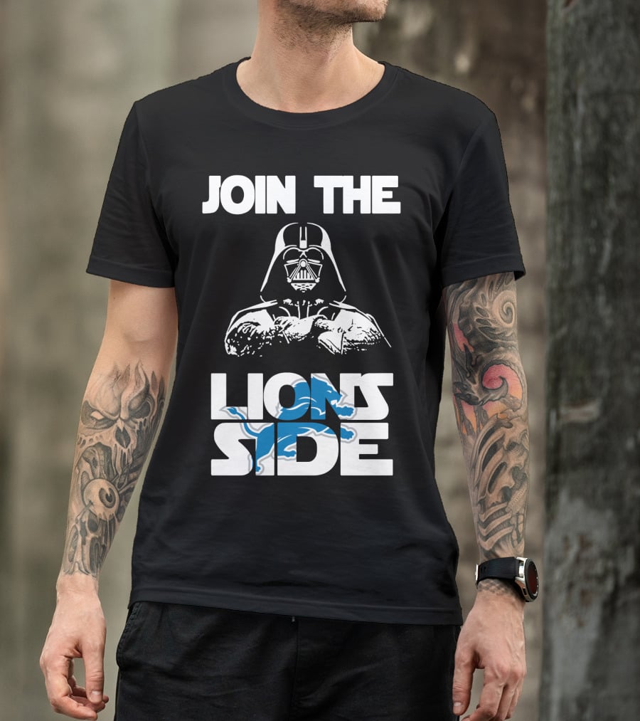 Join The Lions Side Detroit Lions T-Shirt