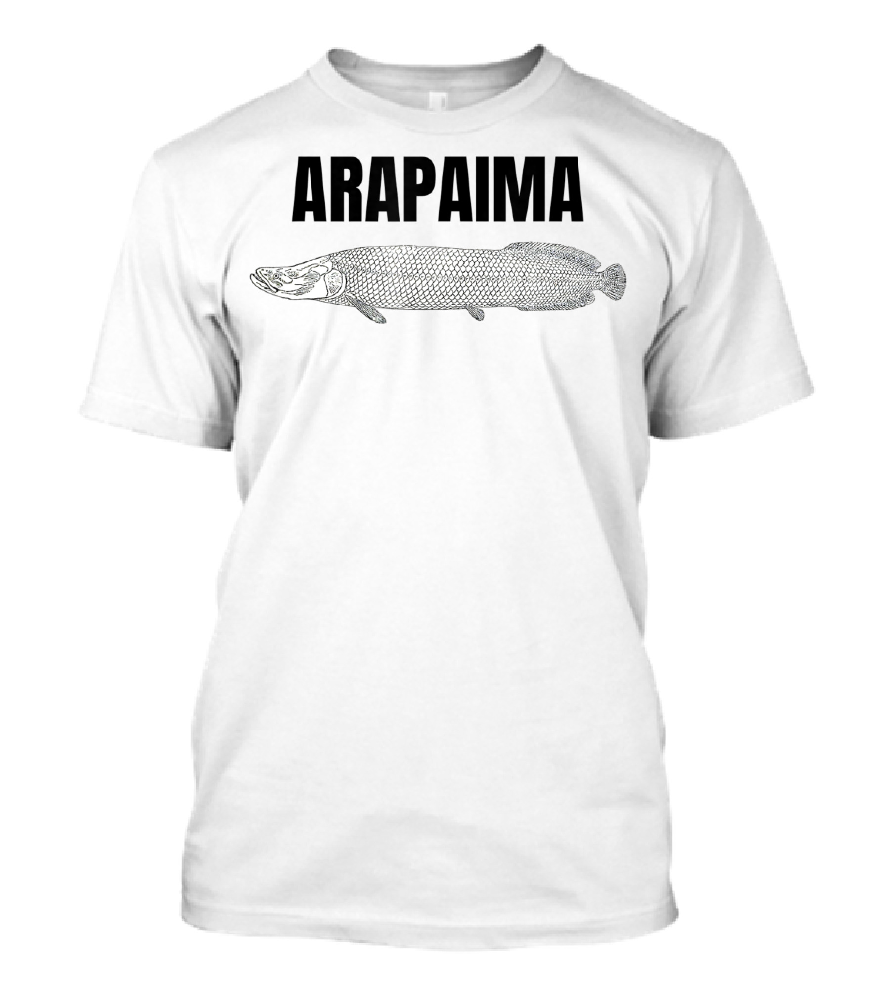 Arapaima Fish Amazon River Fishing Fisherman Wildlife T-Shirt