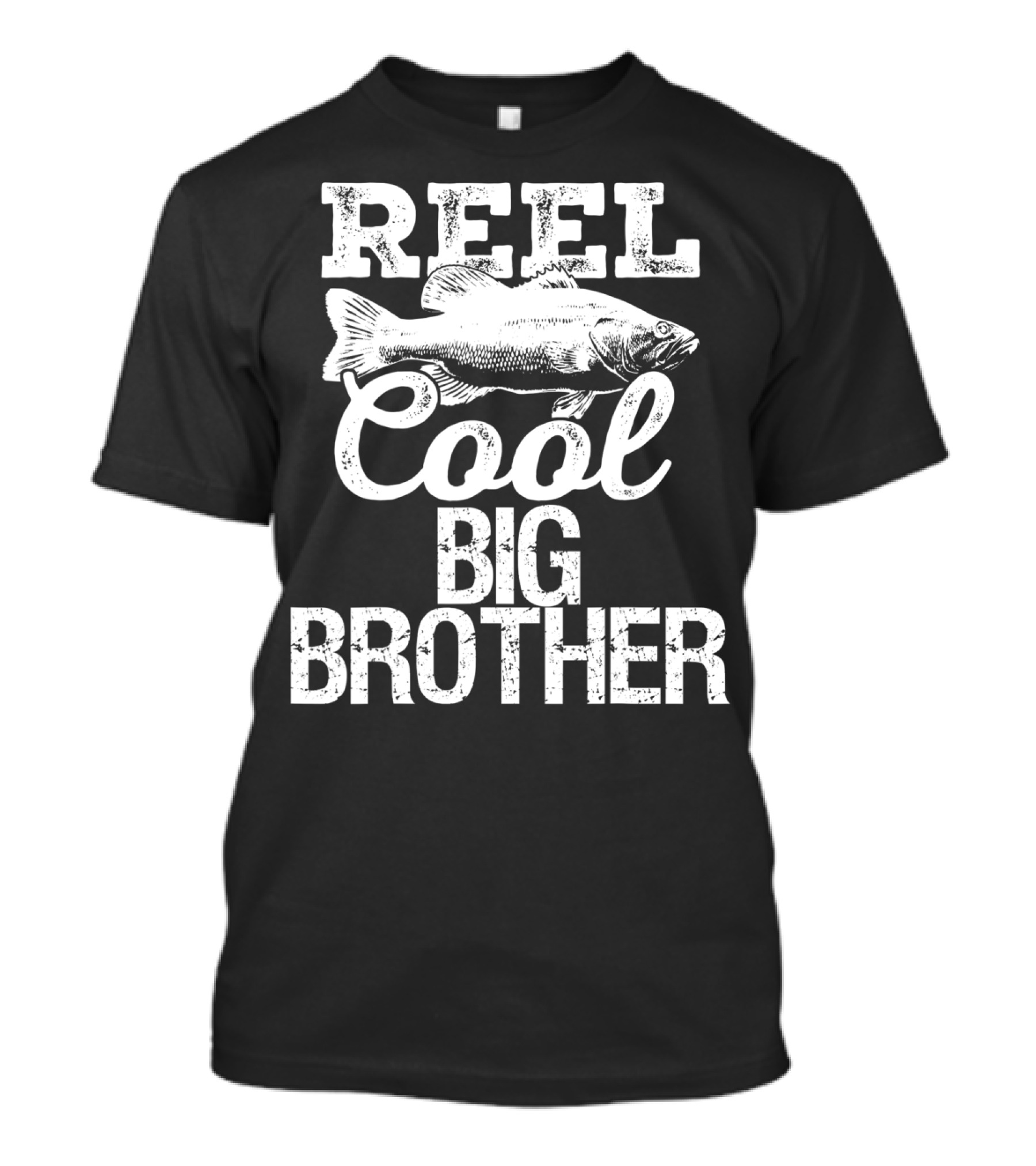 Reel Cool Big Brother Fishing Outdoor Angler Iconic T-Shirt