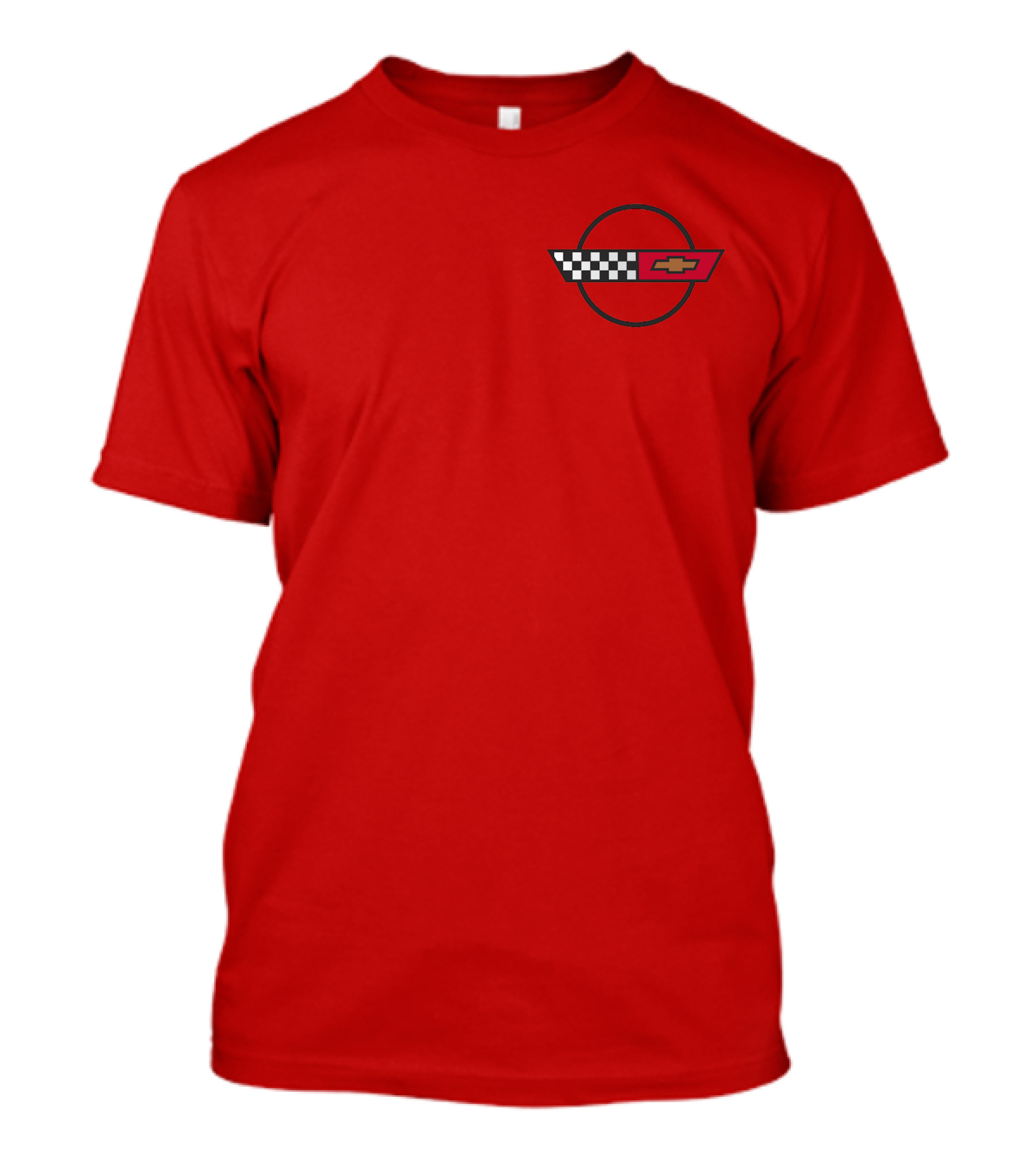 Chevrolet Corvette C4 Racing Emblem T-Shirt