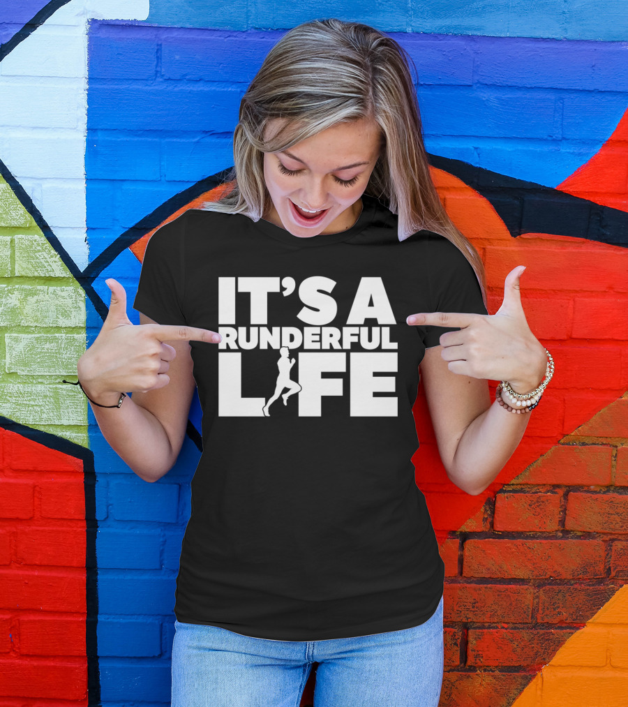 It's A Runderful Life Running T-Shirt