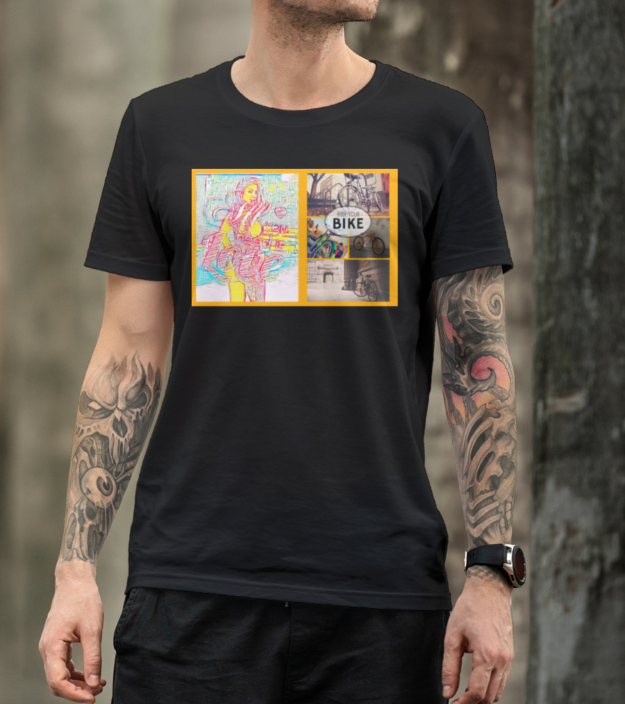 All You Need Is Love Ride Your Bike T-Shirt