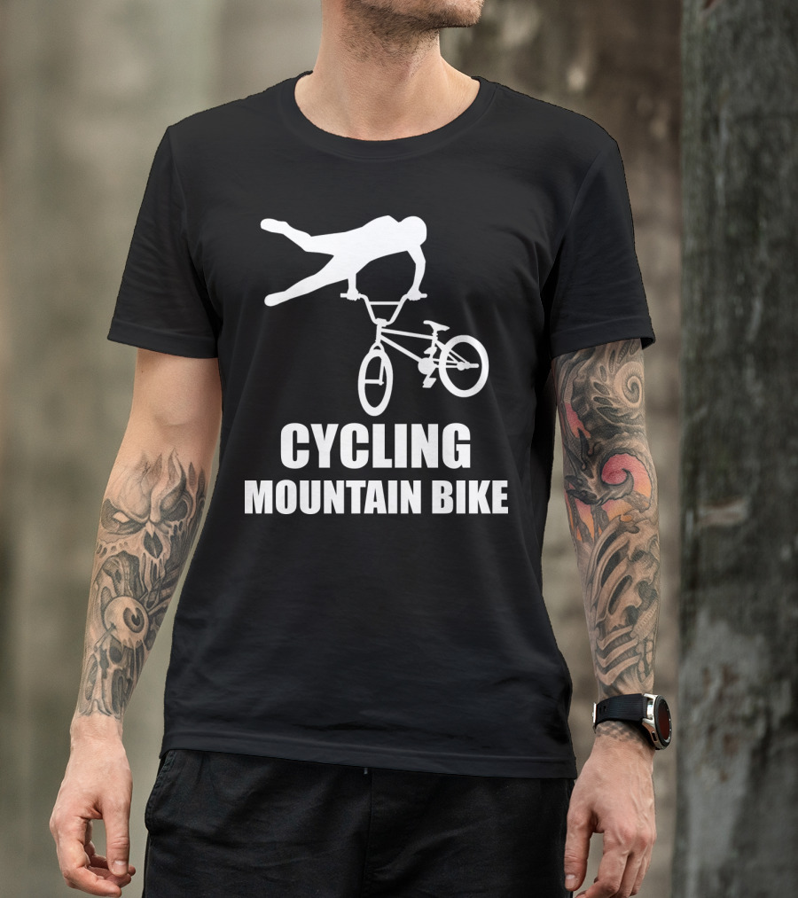 Cycling Mountain Bike Stunt T-Shirt