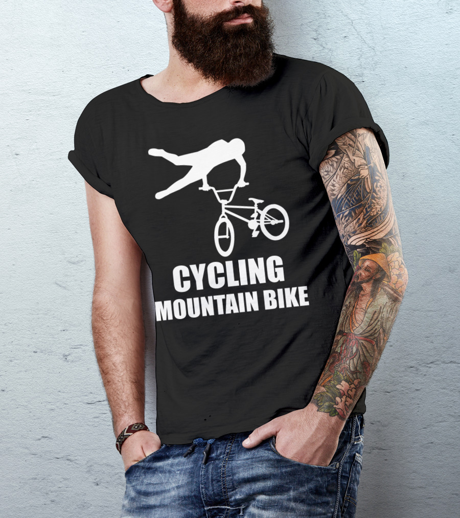 Cycling Mountain Bike Stunt T-Shirt