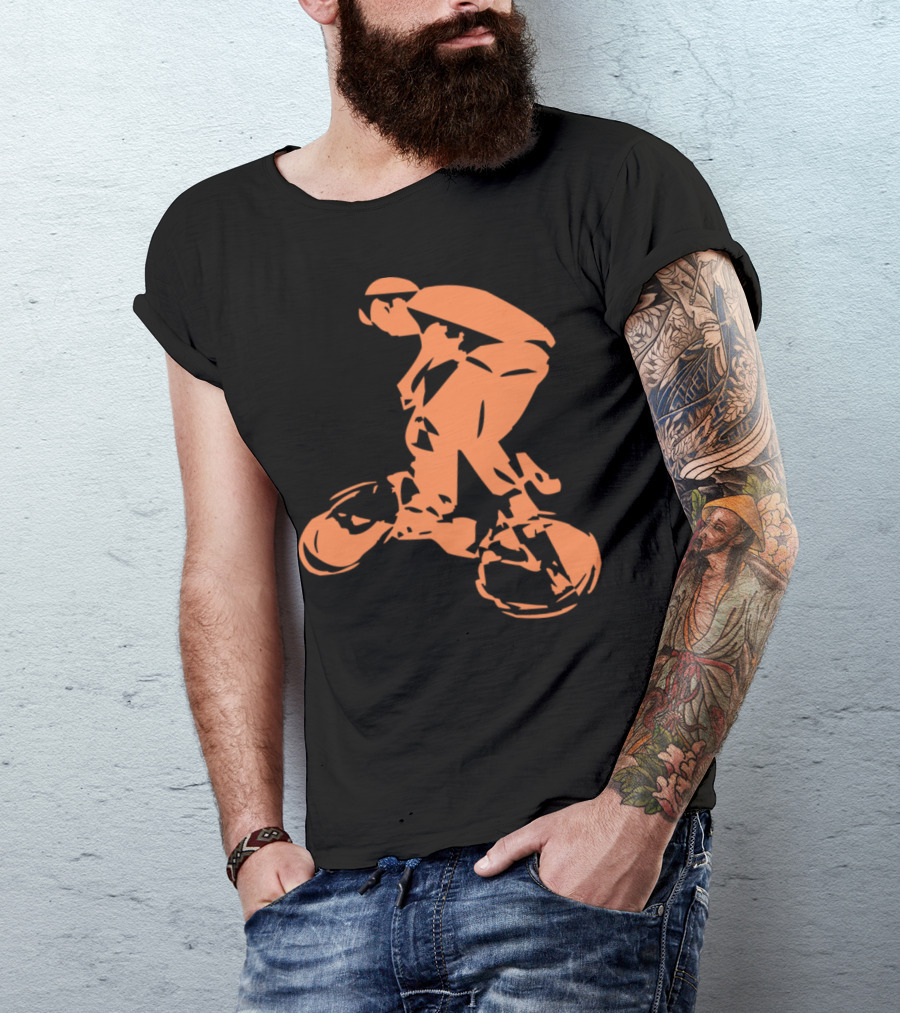 Cycling Acrobatics Performance T-Shirt