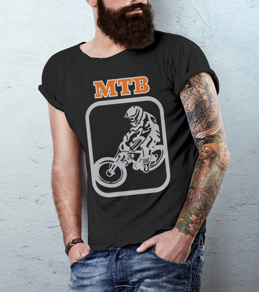 MTB Downhill Mountain Bike Rider T-Shirt
