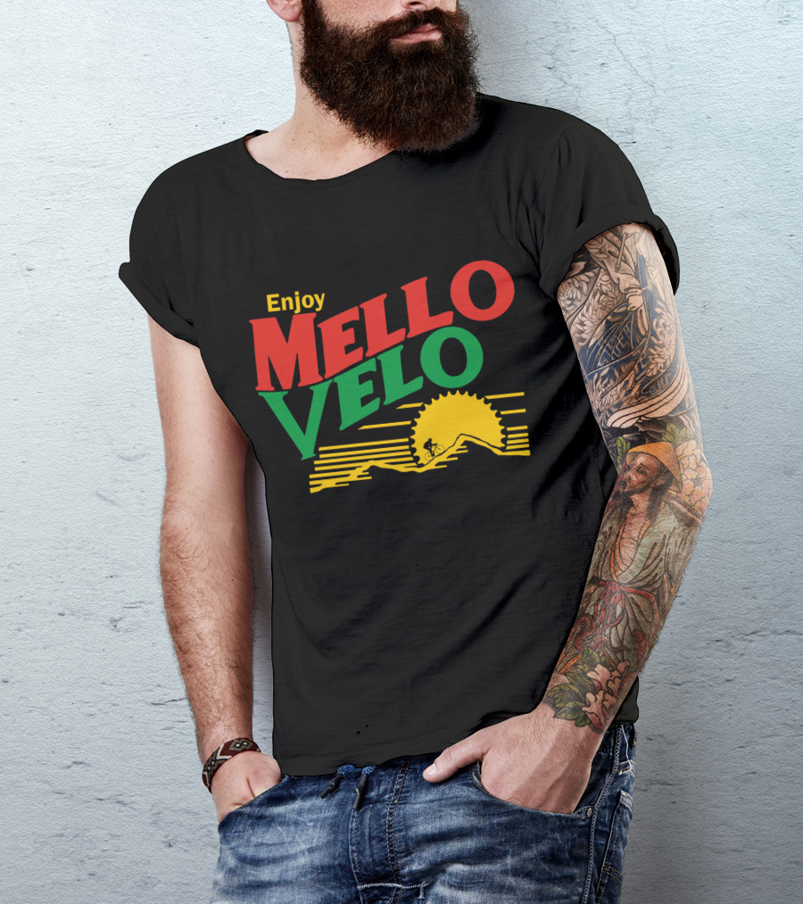 Enjoy Mello Velo Bicycle Adventure T-Shirt