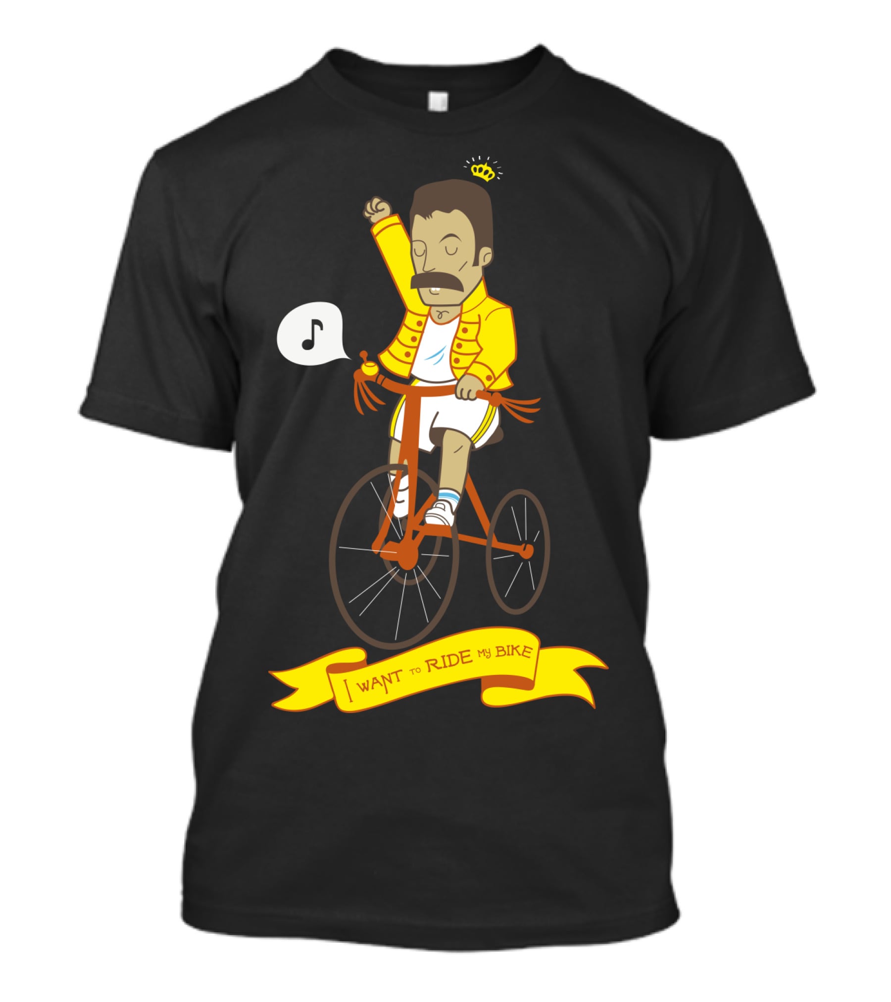 Freddie I Want To Ride My Bike T-Shirt