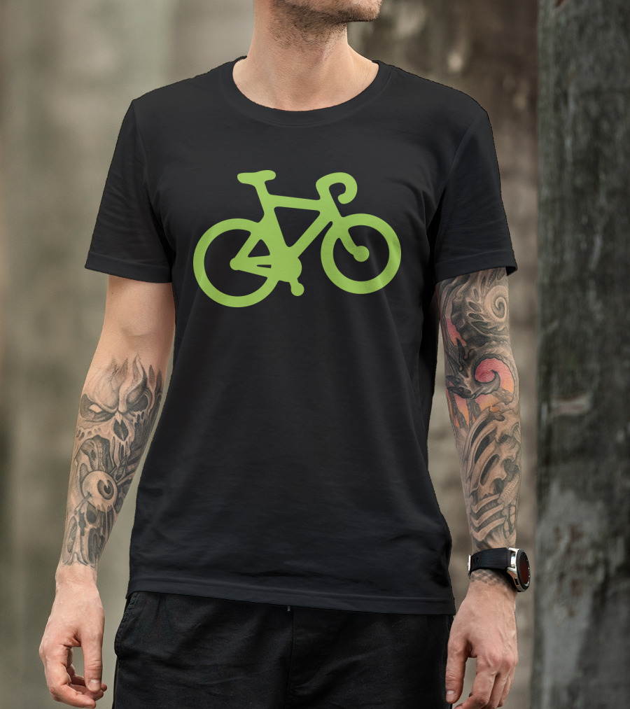 Green Bicycle T-Shirt