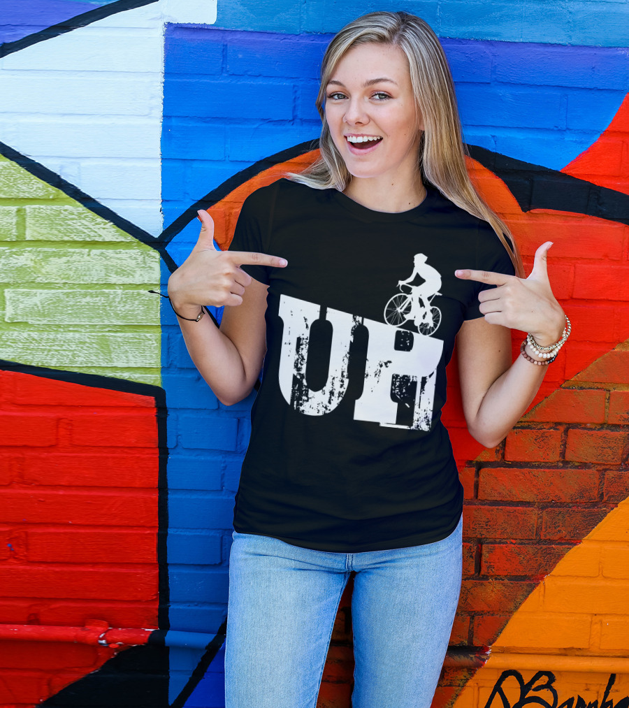 Mountain Bike Rider UP Cycling T-Shirt