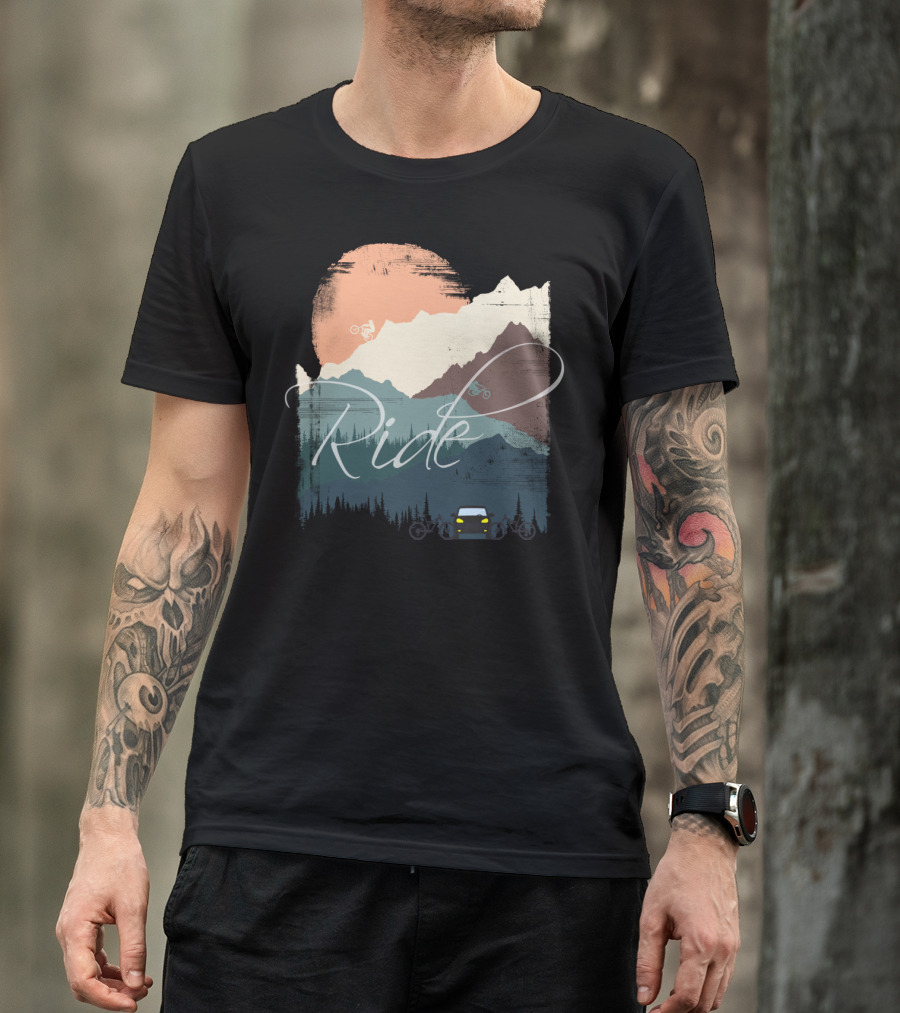 Ride The Mountain Adventure T-Shirt