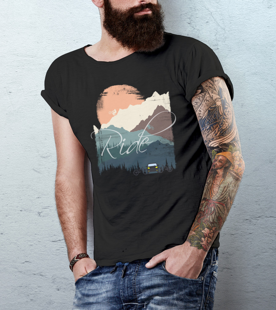 Ride The Mountain Adventure T-Shirt