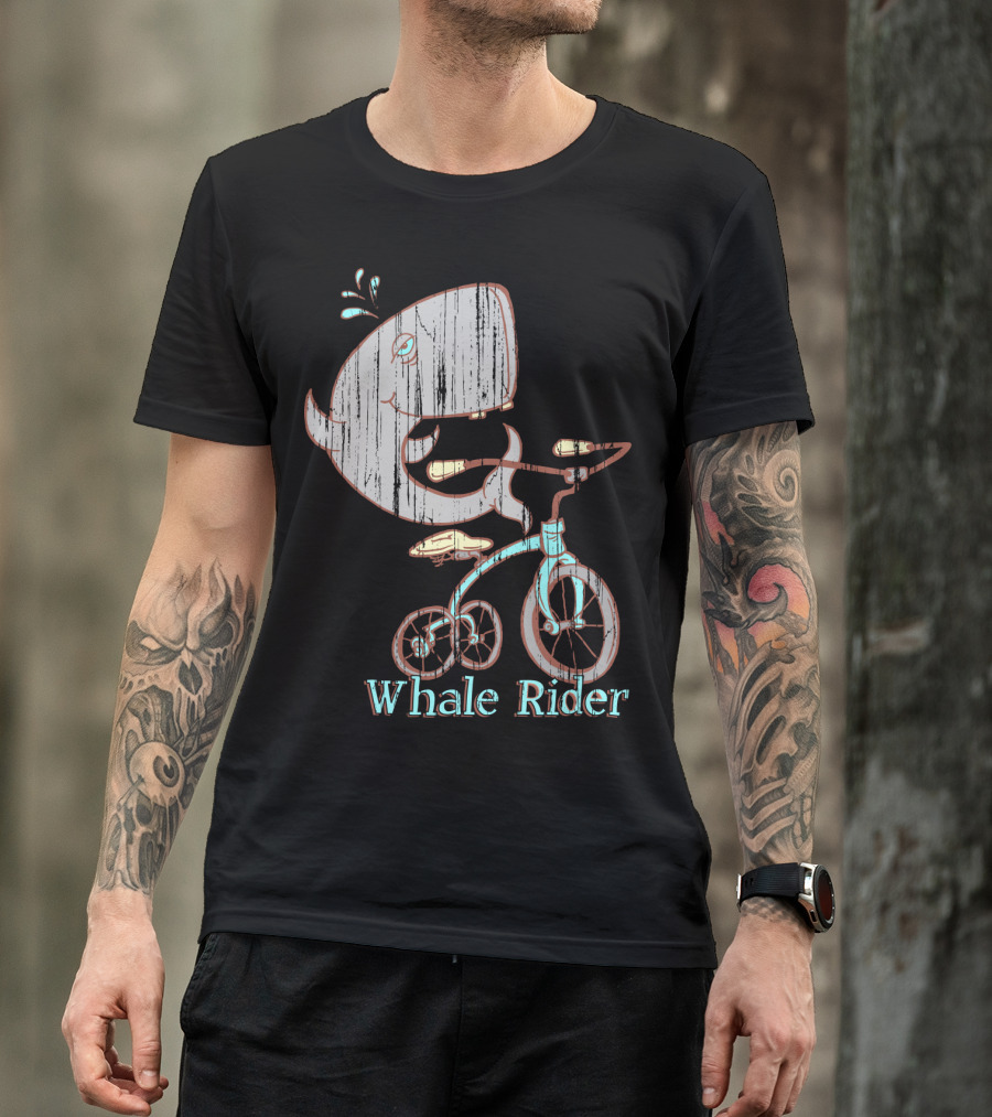Whale Rider Bicycle Adventure T-Shirt
