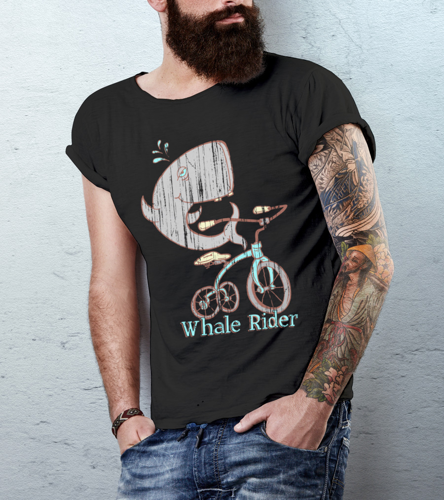 Whale Rider Bicycle Adventure T-Shirt