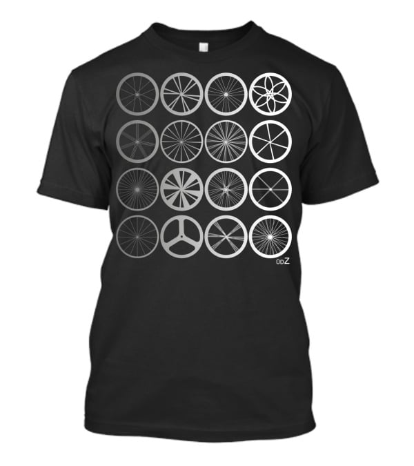 Wheels Land Corporation 0D Z Iconic Wheel T-Shirt